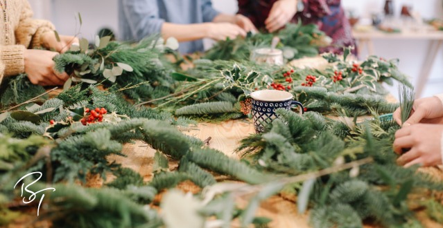 Deck The Halls: Festive Wreath-Making Class on 5th December!